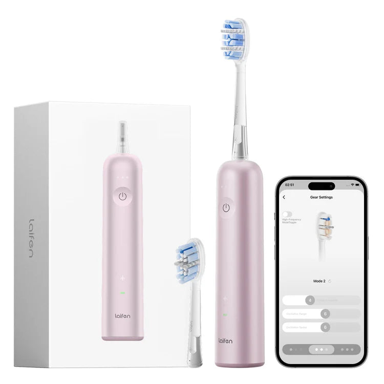 Laifen Wave Pro Electric Toothbrush ( ALUMINIUM PINK )